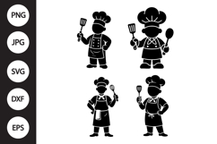 Chef SVG, Chef Clipart Product Image 1