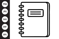 Notebook SVG Product Image 1