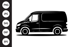 Postal Truck SVG Product Image 1