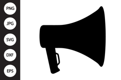 Megaphone SVG Product Image 1