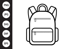 Backpack SVG Product Image 1