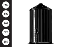 Grain Bin SVG Product Image 1