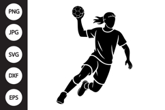 Handball Player SVG Product Image 1