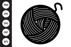 Yarn Ball SVG Product Image 1