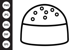 Chocolate Truffle SVG Product Image 1