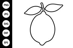 Lemon SVG Product Image 1