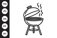 Barbecue Grill SVG Product Image 1
