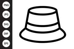 Bucket Hat SVG Product Image 1