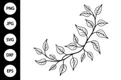 Outline Vine SVG, Coloring Page Product Image 1