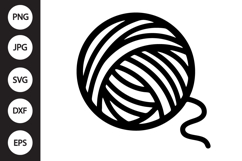 Yarn Ball SVG Product Image 1