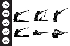 Clay Shooting SVG Product Image 1