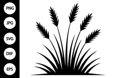 Reed Grass SVG Product Image 1