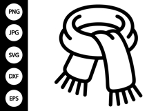 Scarf SVG Product Image 1