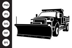 Snow Plow Truck SVG Product Image 1