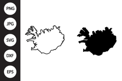 Iceland SVG, Iceland Clipart Product Image 1