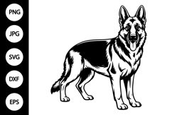 German Shepherd SVG Product Image 1