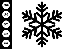 Snowflake SVG Product Image 1