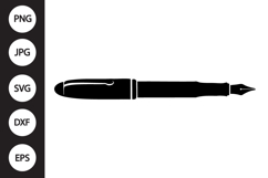 Fountain Pen SVG Product Image 1