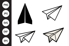 Paper Plane SVG, Paper Plane Clipart Product Image 1