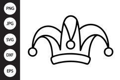 Carnival Hat SVG Product Image 1