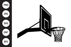 Basketball Hoop SVG Product Image 1
