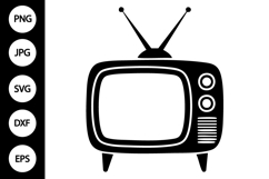 Television SVG Product Image 1