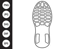 Shoe Prints SVG Product Image 1