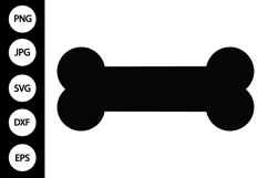 Dog Bone SVG Product Image 1