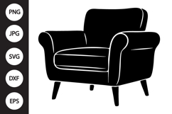 Cozy Chair SVG Product Image 1