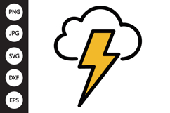Lightning SVG Product Image 1