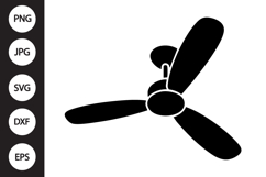 Ceiling Fan SVG Product Image 1