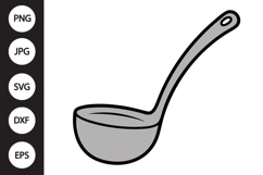 Ladle SVG Product Image 1