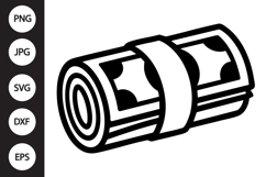 Money Roll SVG Product Image 1