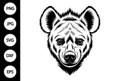 Hyena Head SVG Product Image 1