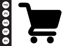 Shopping Cart SVG Product Image 1