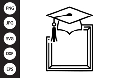 Graduation Frame SVG Product Image 1