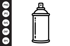 Spray Paint Can SVG Product Image 1