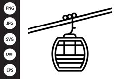 Cable Car SVG Product Image 1