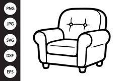 Cozy Chair SVG Product Image 1