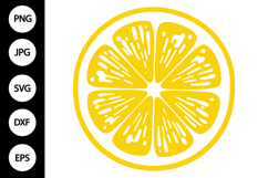 Lemon Slice SVG Product Image 1