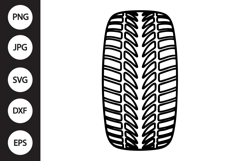 Tire Tread SVG Product Image 1