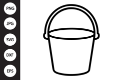 Bucket SVG Product Image 1