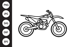 Dirt Bike SVG Product Image 1