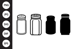 Salt Shaker SVG, Salt Shaker Clipart Product Image 1