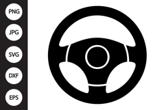 Steering Wheel SVG Product Image 1