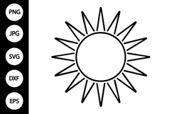 Sun SVG Product Image 1