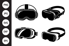 VR Headset SVG, VR Headset Clipart Product Image 1