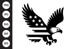 Flying Eagle SVG Product Image 1