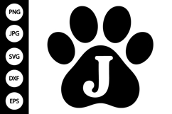 Paw Alphabet SVG Product Image 1