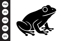 Frog Silhouette SVG Product Image 1